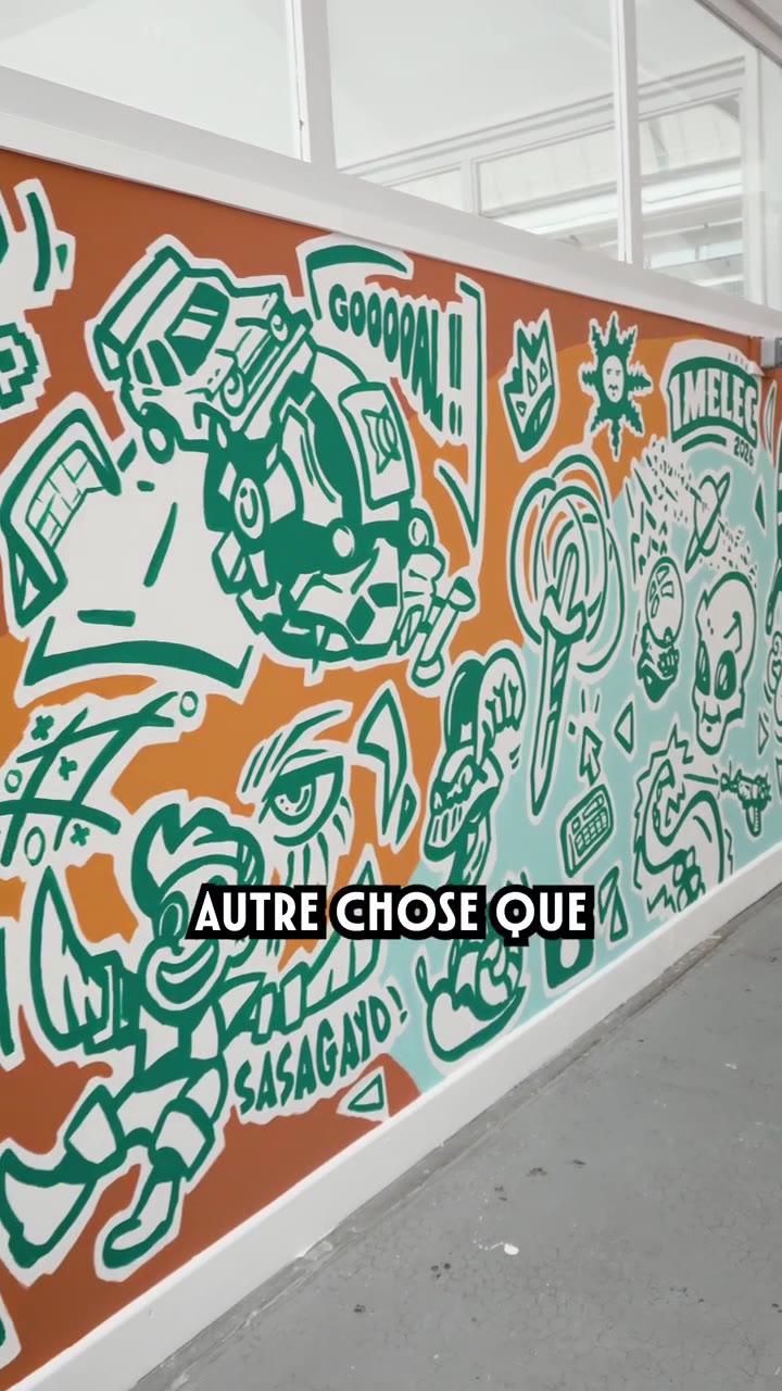Fresque du Lycée de Borda